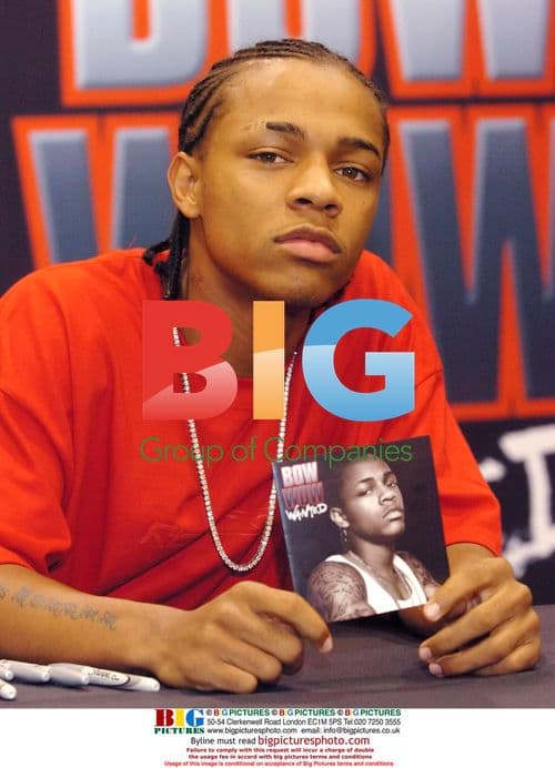 Bow Wow signs copies of 'Wanted' in Hawthorne, CA