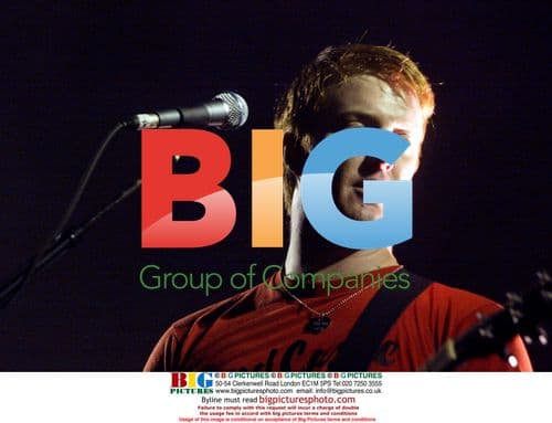 JOSH of 'Queens of the Stone Age' performs in Moscow