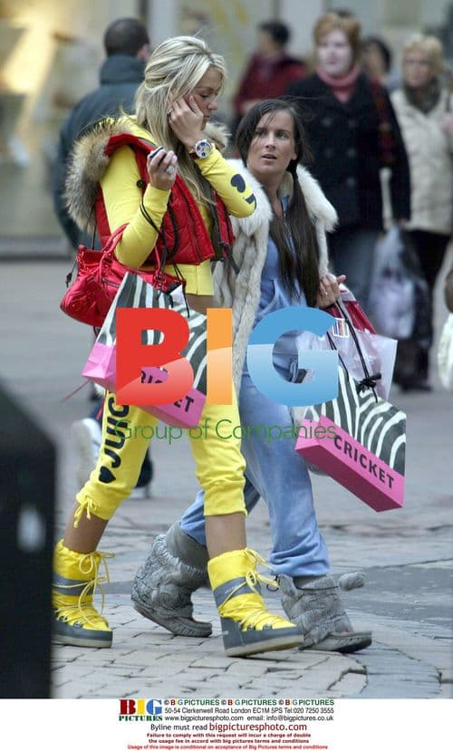 Alex Curran Out Shopping in Liverpool