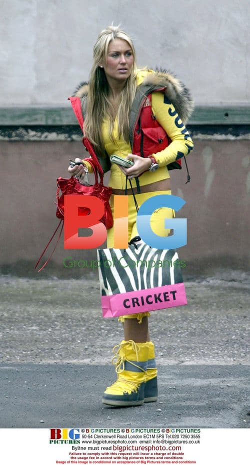 Alex Curran out shopping in Liverpool