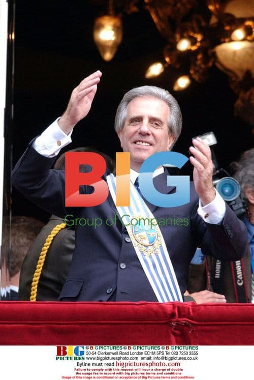 Tabare Vazquez sworn in as Uruguay's president