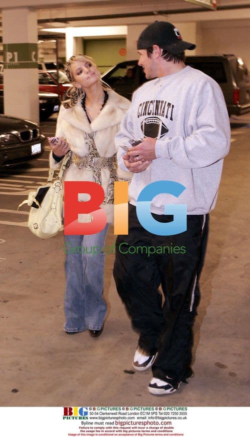 Jessica Simpson & Nick Lachey Shopping in Hollywood