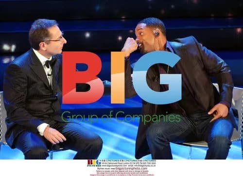 Will Smith and Paolo Bonolis at 55th Sanremo Festival