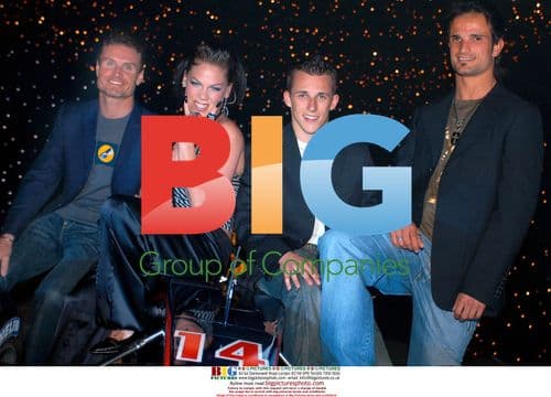 F1 Drivers and Pop Singer at Red Bull Launch