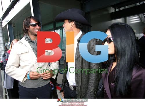 Olympic Swimmer Meets Hollywood Actor