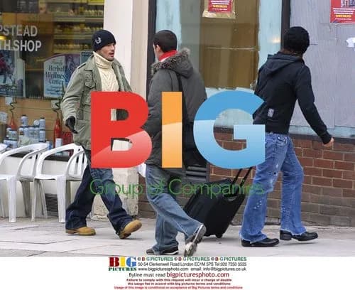 Freddie Ljungberg and brother in North London