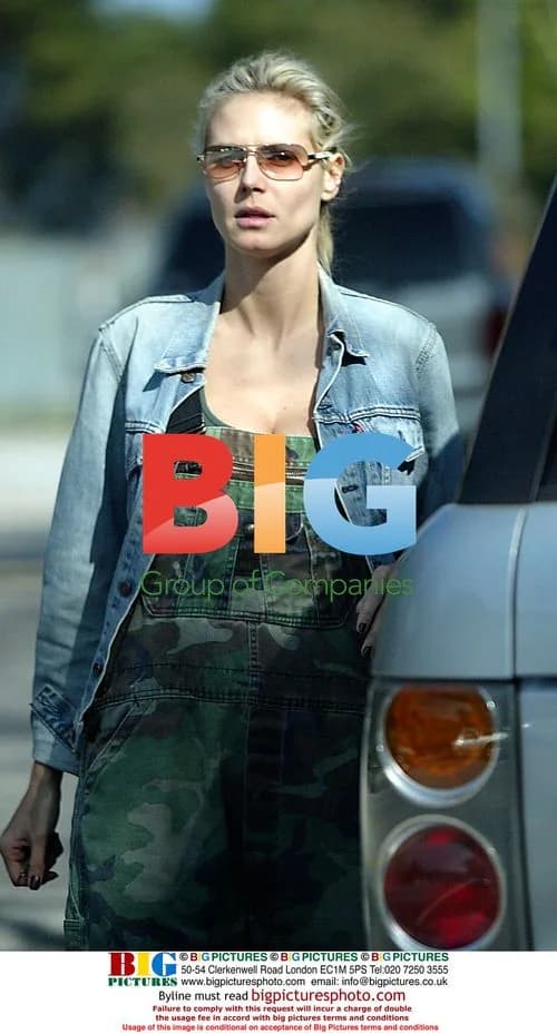 Heidi Klum and mother out with baby