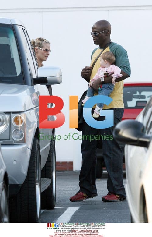 Heidi Klum and Seal Shop in West Hollywood