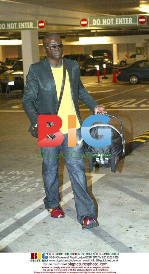 Heidi Klum and Seal Shop in West Hollywood