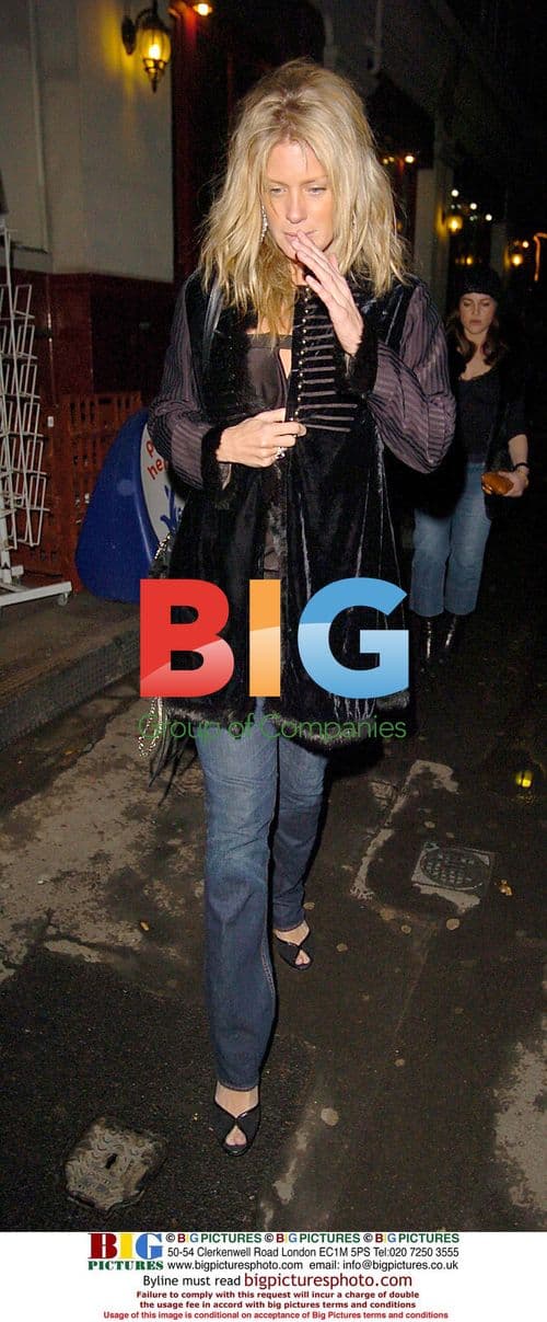 Model Rachel Hunter Leaving the Wellington