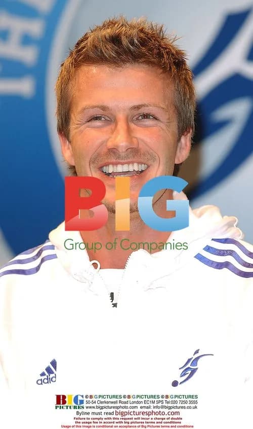 David Beckham at David Beckham Soccer Academy opening