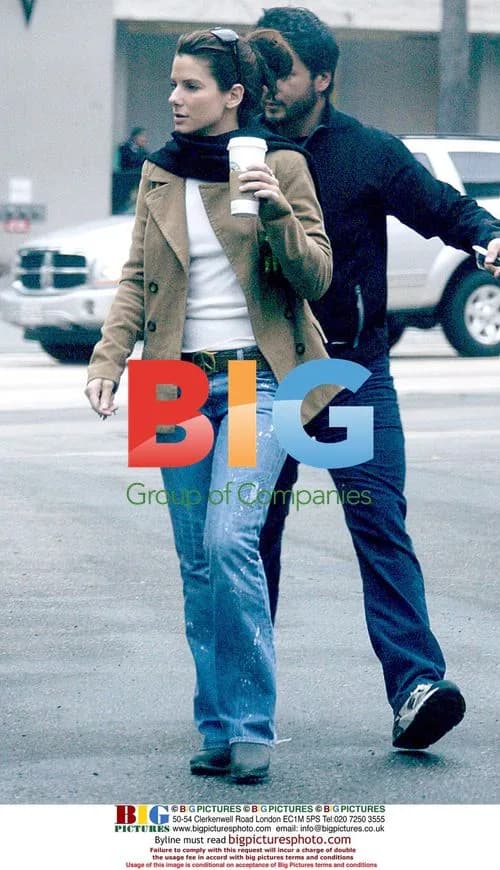 Sandra Bullock Grabs Coffee on Sunset