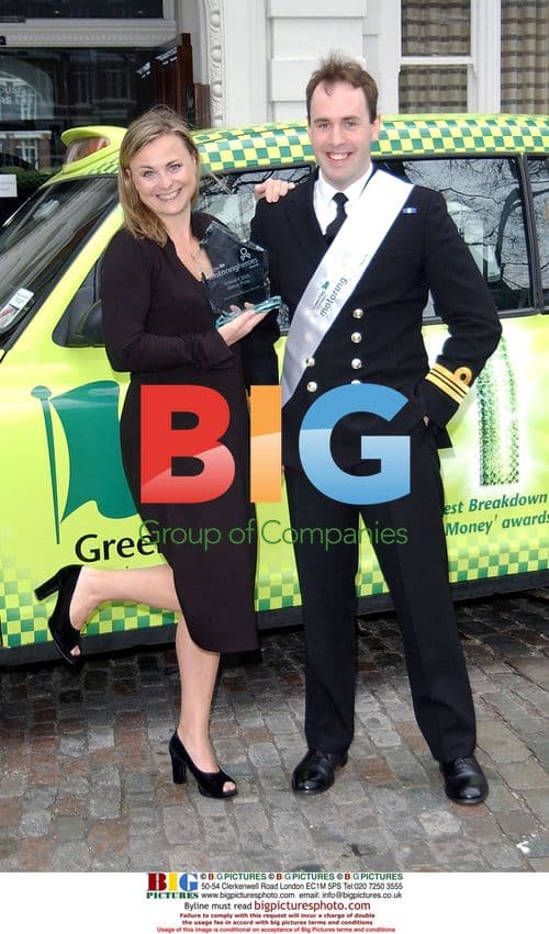 Actress Philippa Forrester Presents 'Hero of the Road' Award