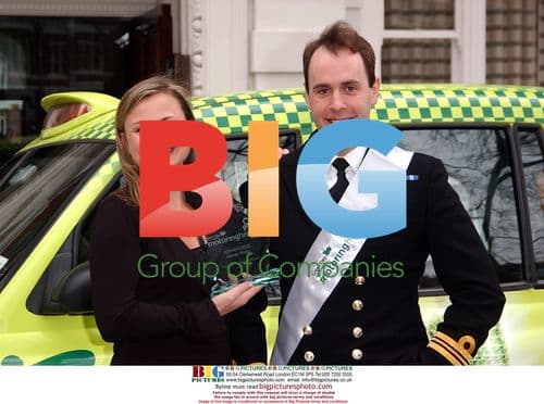 Actress Philippa Forrester presents 'Hero of the Road' award