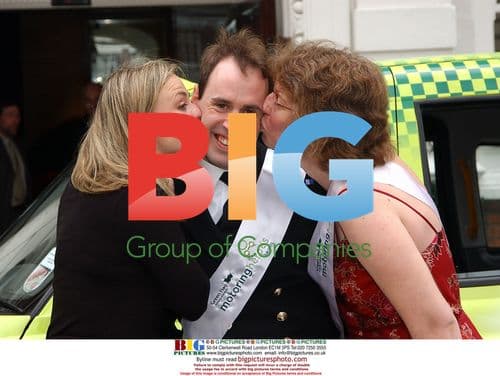 Actress Presents 'Hero of the Road' Award