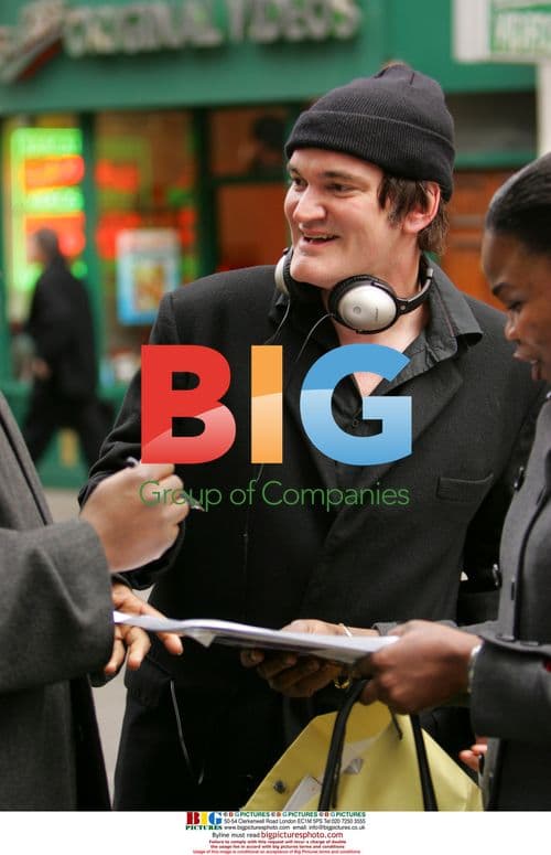 Quentin Tarantino Chats with Fans in London