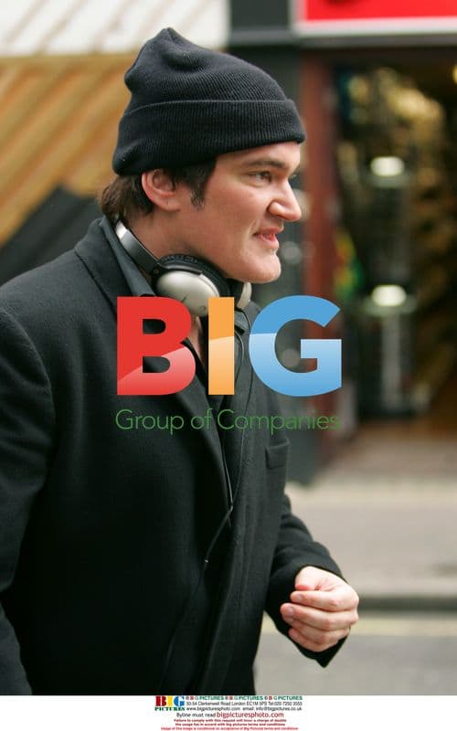 Quentin Tarantino Spotted in Central London