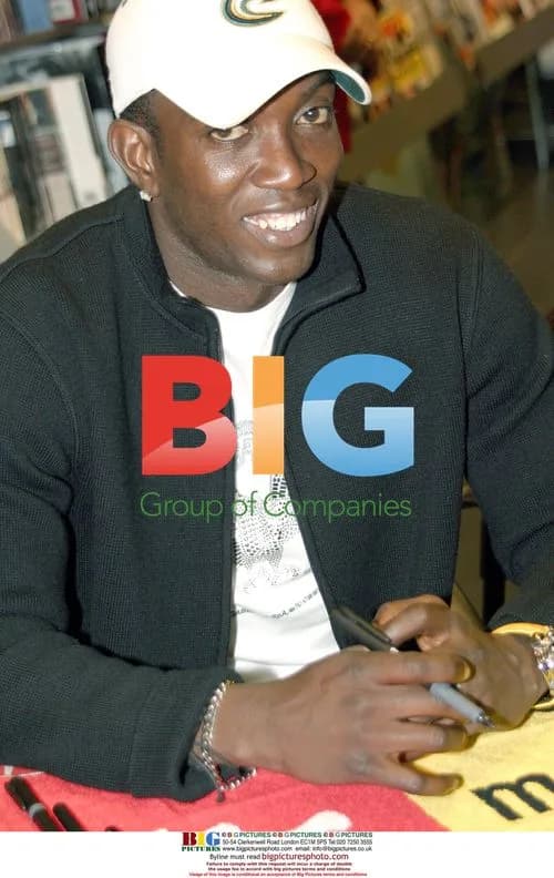 Dwight Yorke at Virgin Megastore Opening
