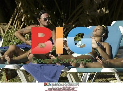 Jade Goody on Caribbean holiday