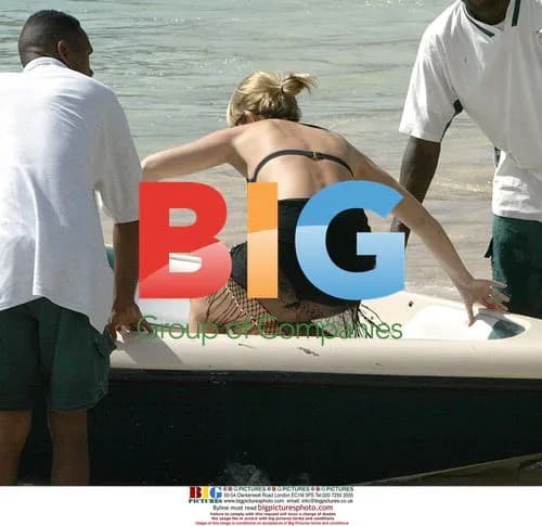 Nicky Chapman on Holiday in Barbados