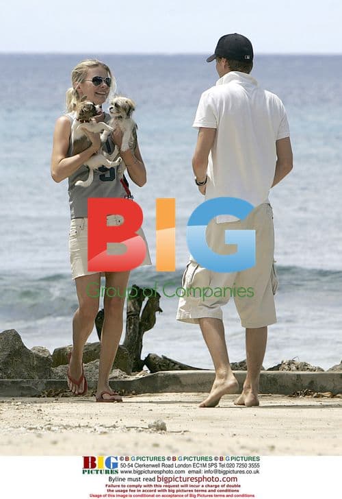 Jemma Kidd and Arthur Wellesley on Barbados Holiday