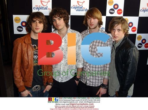 Rooster Boy Band at Capital Radio Awards