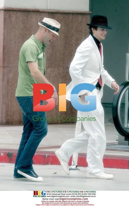 Ashton Kutcher Dressed Up