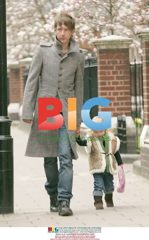 Kate Moss' ex Jefferson Hack with daughter Lila Grace