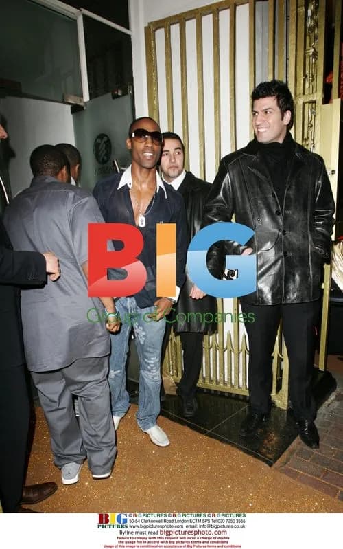 Simon Webbe at Mariah Carey's Birthday Party