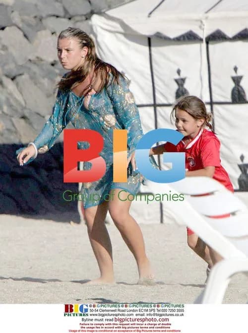 Coleen McLoughlin on holiday in Canary Islands
