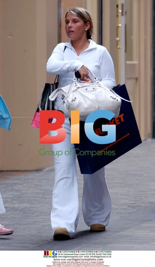 Coleen Out Shopping in Liverpool