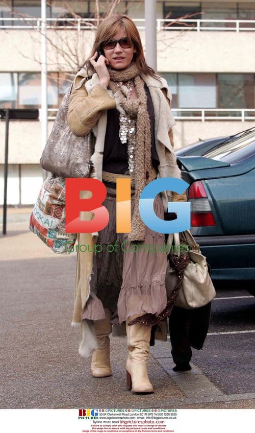 Michelle Collins Leaving GMTV in London