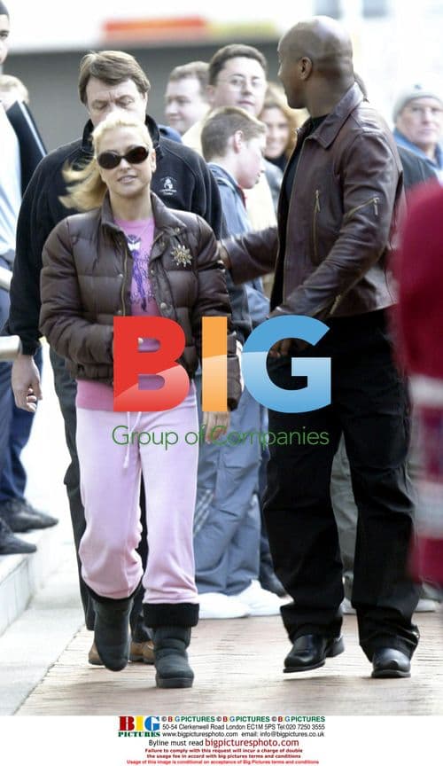 Anastasia Arriving for Manchester Concert