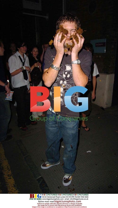 Dan from Dirty Sanchez eats horse shit