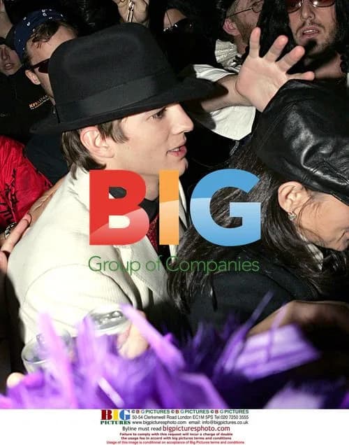 Demi Moore and Ashton Kutcher Party at Kabbalah Center