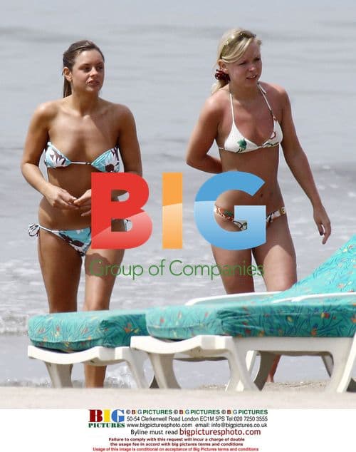 Abbie Gibson's holiday with Danielle Heath