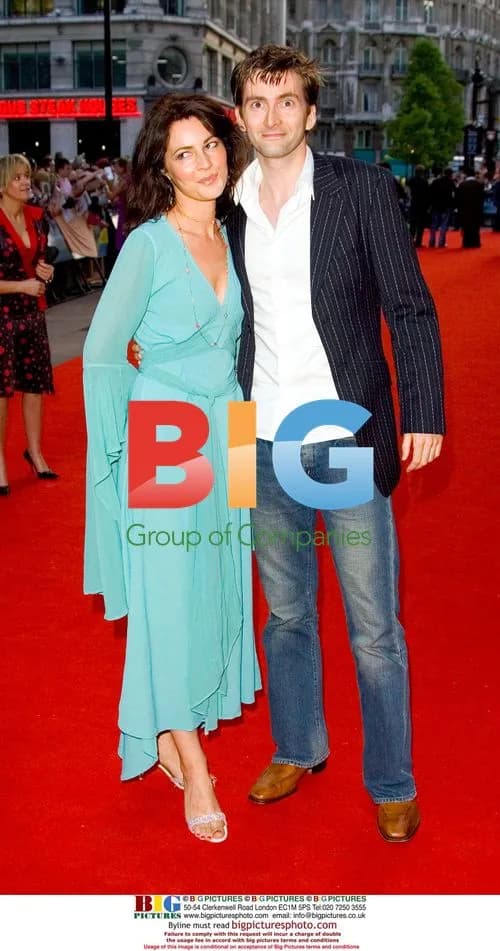 David Tennant and Louise Delamere at 'Kingdom of Heaven' Premiere