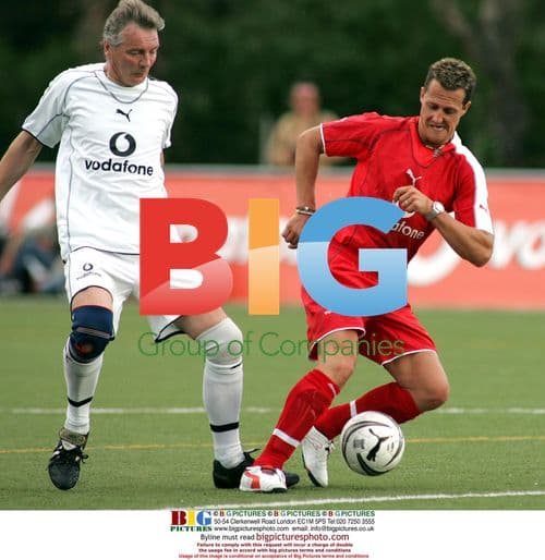 Michael Schumacher Plays Charity Football Match