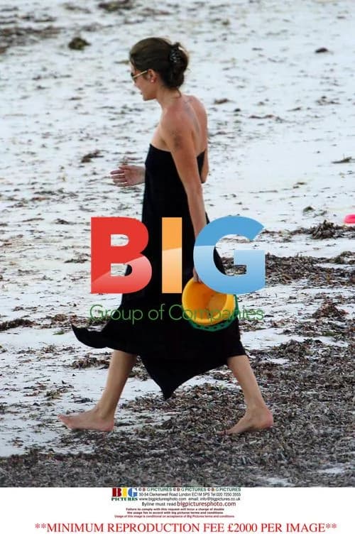 Brad Pitt and Angelina Jolie on holiday in Africa