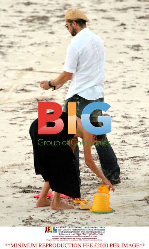 Brad Pitt and Angelina Jolie on holiday in Africa