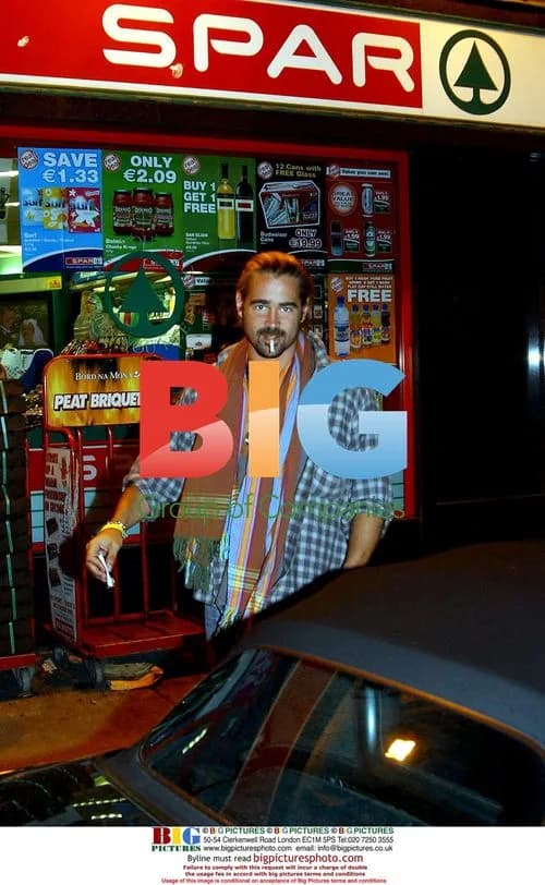Colin Farrell Outside Dublin Nightclub