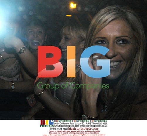 Coleen McLoughlin and friends at Lillies Bordello