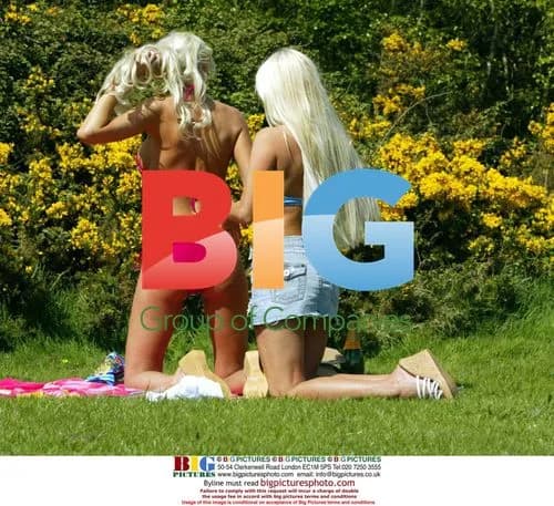 Emma B and Fionna Enjoy Day in the Park