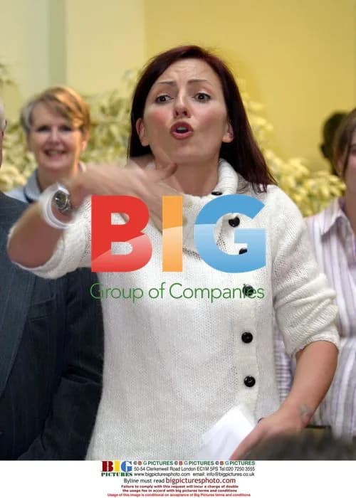 Davina McCall Visits St Richard's Hospital