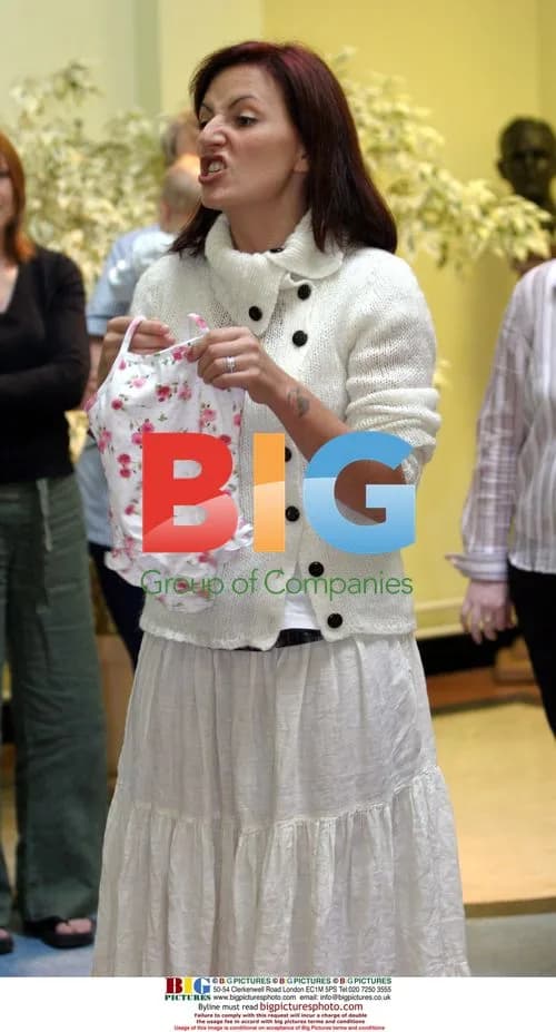Davina McCall Visits St Richard's Hospital