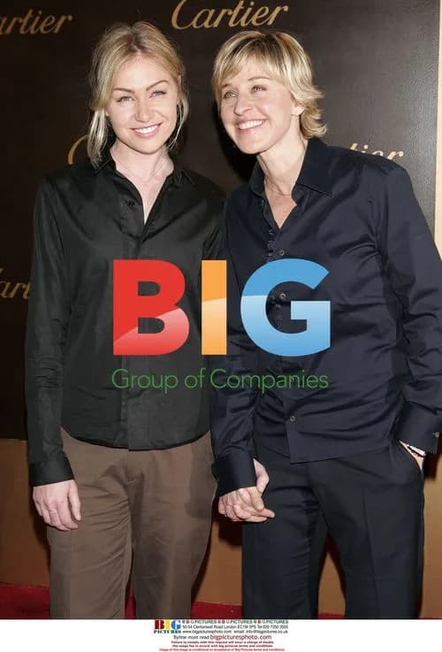 Portia de Rossi and Ellen DeGeneres at Cartier Event