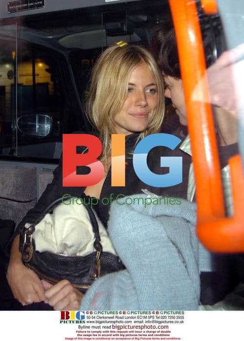 Jude Law and Sienna Miller at film screening