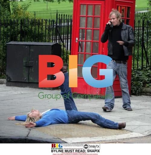 Rhys Ifans approached by merry friend in London