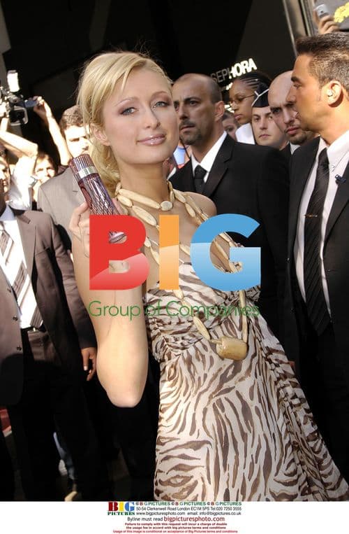 Paris Hilton at Paris Perfume Promotion