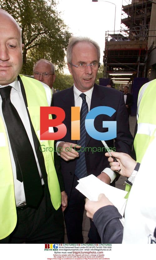 Sven Goran Eriksson at Grosvenor House Hotel